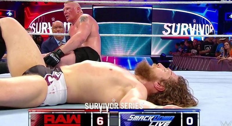 Brock Lesnar won't be wrestling at the TLC PPV next month